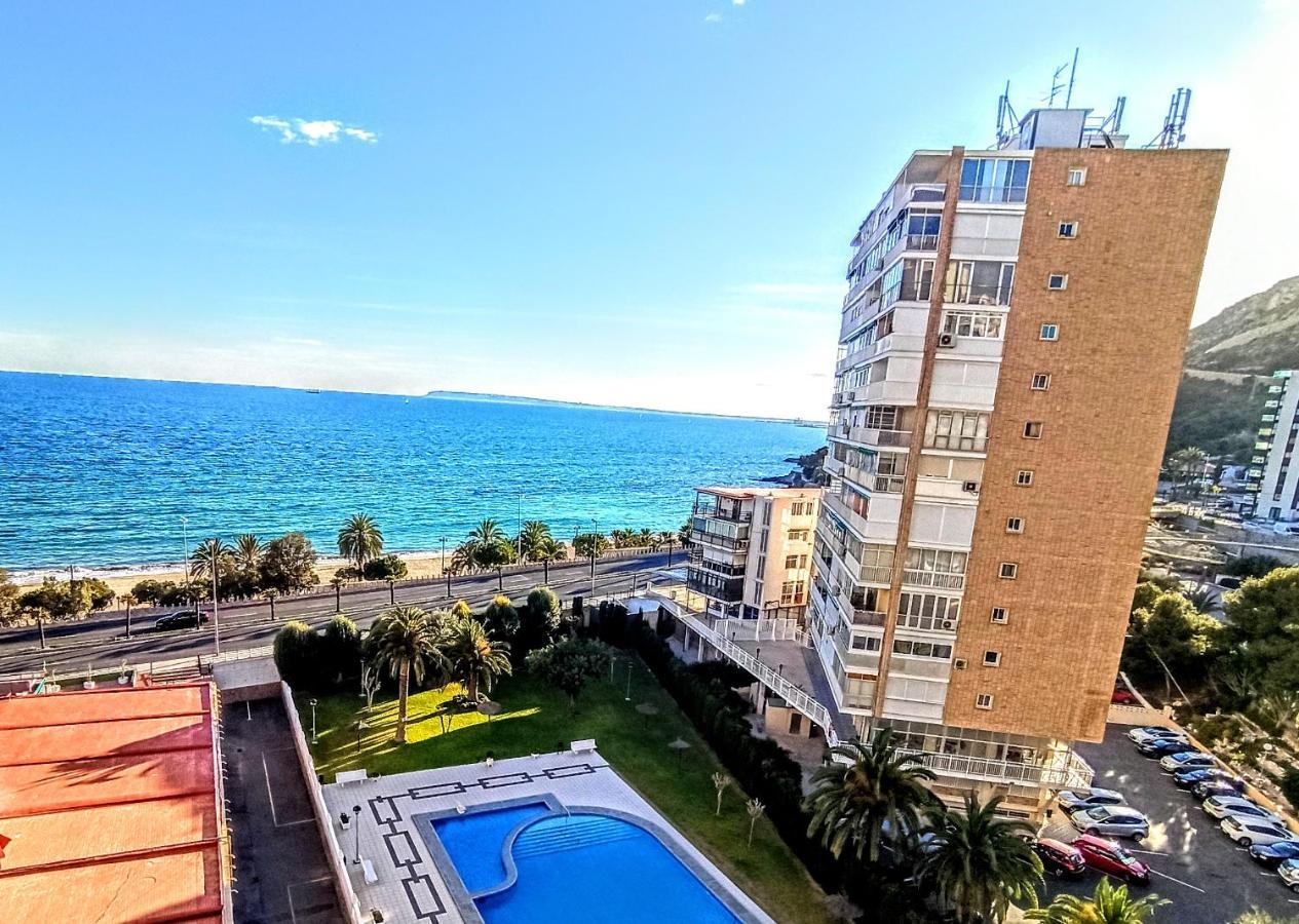 Apartamento En 1ª Linea Con Piscina Alicante Eksteriør bilde