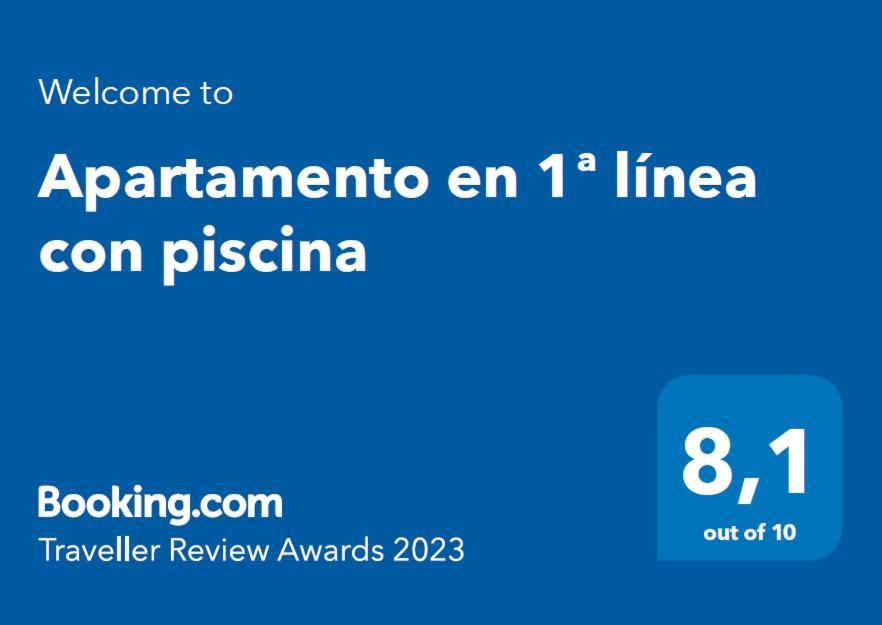 Apartamento En 1ª Linea Con Piscina Alicante Eksteriør bilde