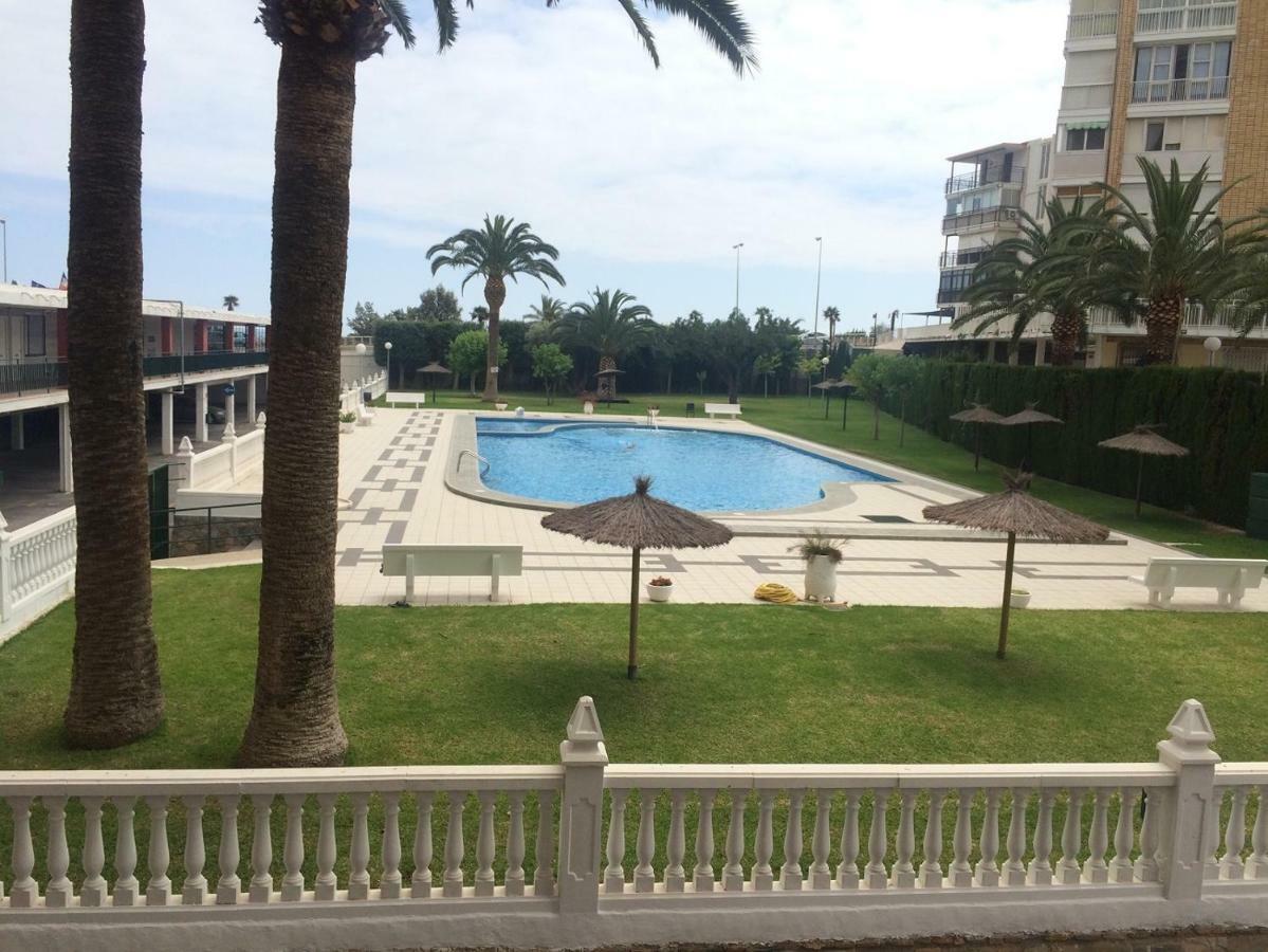 Apartamento En 1ª Linea Con Piscina Alicante Eksteriør bilde
